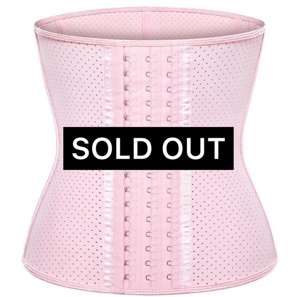 Vivian Fitness Other - (S)💎BABY PINK WAIST TRAINER CINCHER BREATHABLE